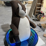 儿童乐园淘气堡软包小松鼠