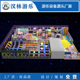 2025新款淘气堡儿童乐园体能乐园设备儿童滑梯蹦床公园