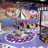 儿童乐园淘气堡设备室内旋转木马