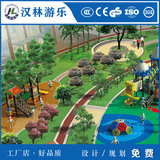 户外大型非标无动力设施主题公园幼儿园滑滑梯不锈钢滑梯